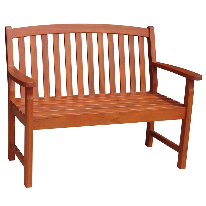 BE-53937 2-Seater Bench | Oil Dipped