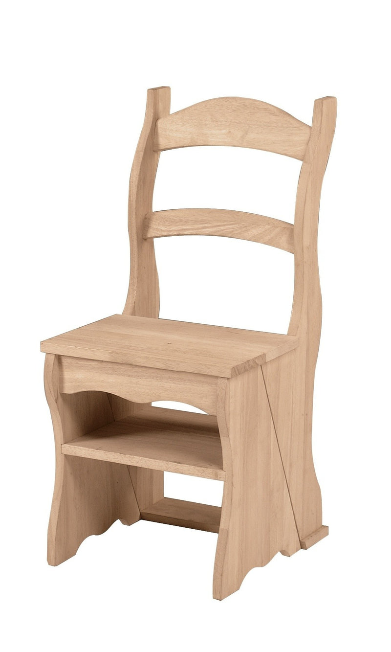 [16 Inch]  Fold-over Ladder Chair