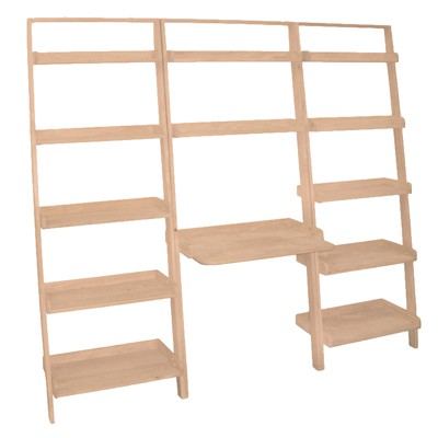 [25 Inch] Leaning Ladder Desks