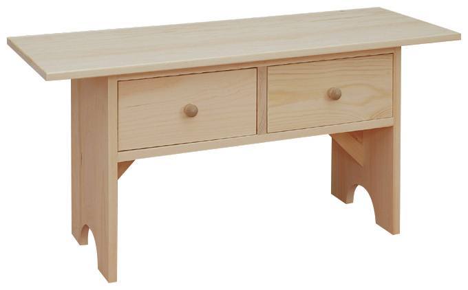 [35 Inch] Coffee Table Bench