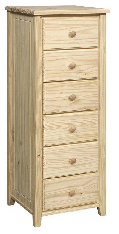 [21 Inch] Bay Harbor 6 Drawer Lingerie Chest