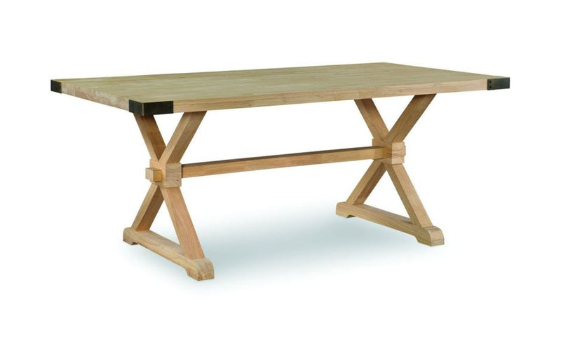 72" Farmhouse Chic Dining Table